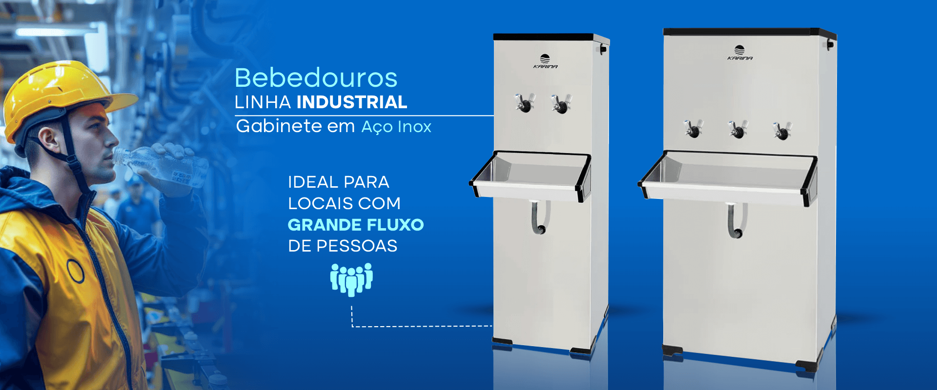 Industrial inox antigo